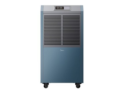 美的工业除湿机110L 适用300㎡ 钣金件 细砂兰 接地漏直排 CF138BD/N1-GY