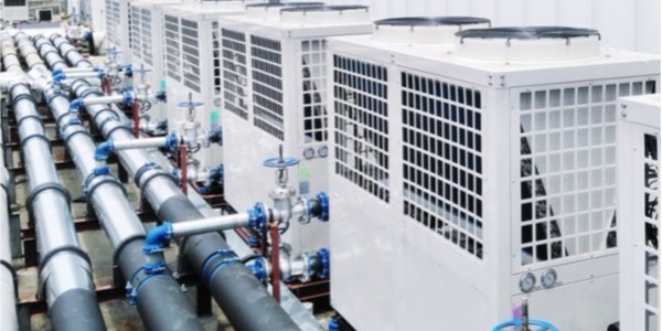 工厂用空气能热泵，节能热水24小时供应