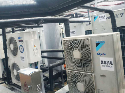 医院中央空调主机可以放楼顶吗？