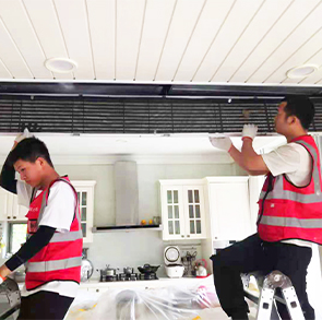 罗山路空调保养-3