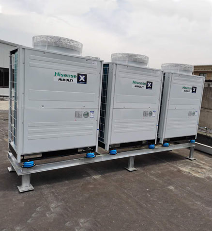 变频多联机中央空调安装